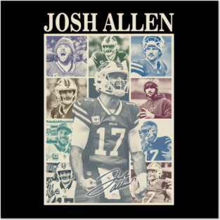 JOSH ALLEN THE MOMENT STORY 90S Posters and Art