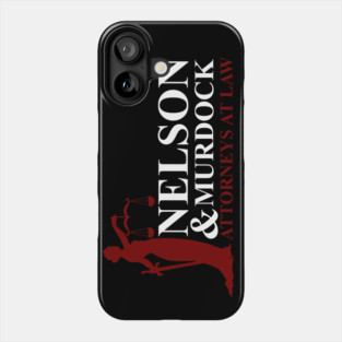 Nelson and Murdock Attorneys at Law Phone Case