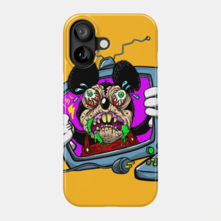 Cartoon rodent character Phone Case
