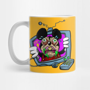 Cartoon rodent character Mug