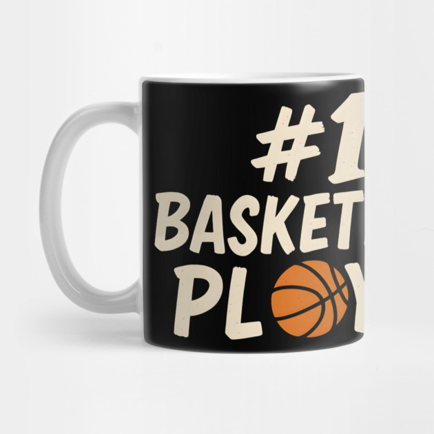 #1 Basketball Player Graphic – Sports Athlete Gift Artwork by MakerMind8.2