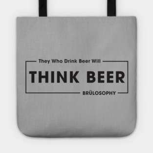 Think Beer! (Dark) Tote