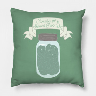 National Pickle Day Pillow