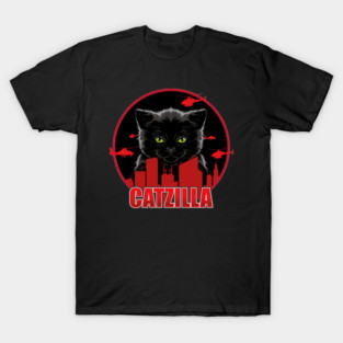 Catzilla – The Furry Destroyer of Cities T-Shirt