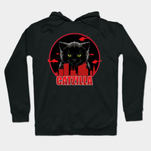 Catzilla – The Furry Destroyer of Cities Hoodie
