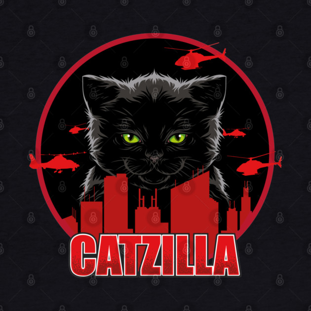 Catzilla – The Furry Destroyer of Cities by Butter Creative