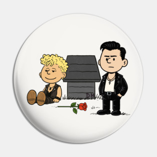 Depeche Mode Original Fan Art Humor Pin