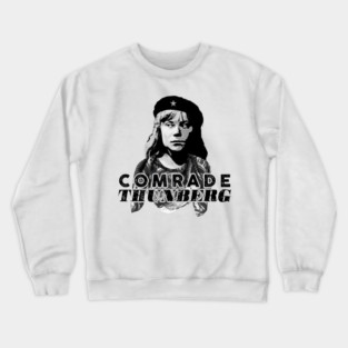comrade thunberg Crewneck Sweatshirt