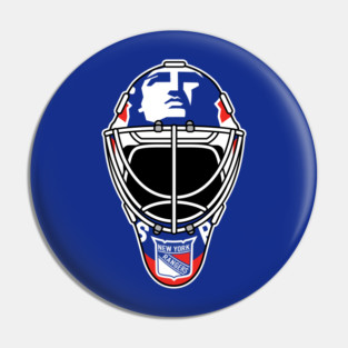 Mike Richter New York Goalie Mask Pin