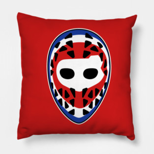 Ken Dryden Montreal Goalie Mask Pillow