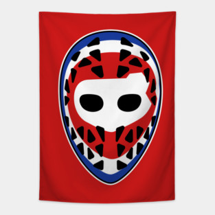 Ken Dryden Montreal Goalie Mask Tapestry