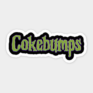Cokebumps Horror Parody Sticker