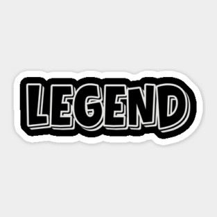 Legend Design Sticker