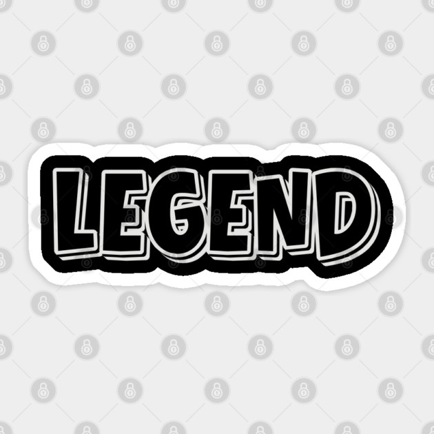 Legend Design Sticker by Timeless Chaos