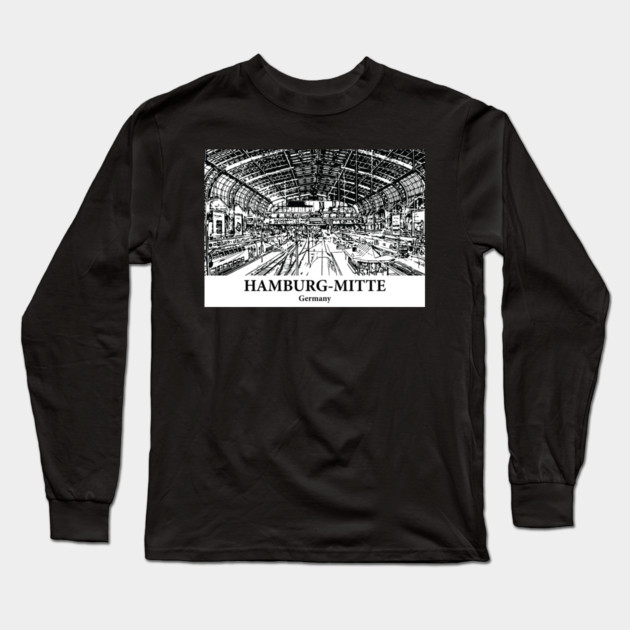 Hamburg-Mitte - Germany Long Sleeve T-Shirt by Lakeric