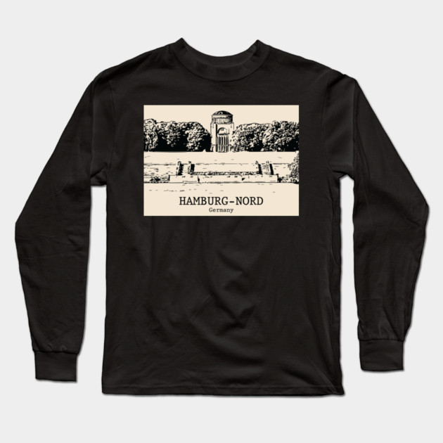 Hamburg-Nord - Germany Long Sleeve T-Shirt by Lakeric