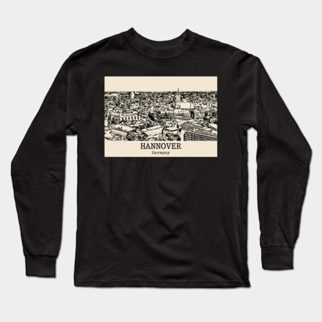 Hannover - Germany Long Sleeve T-Shirt by Lakeric