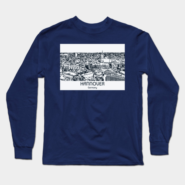 Hannover - Germany Long Sleeve T-Shirt by Lakeric