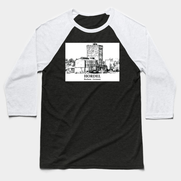 Hordel - Germany Baseball T-Shirt by Lakeric