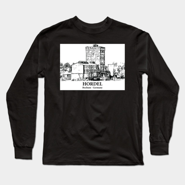 Hordel - Germany Long Sleeve T-Shirt by Lakeric