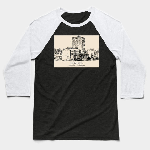 Hordel - Germany Baseball T-Shirt by Lakeric