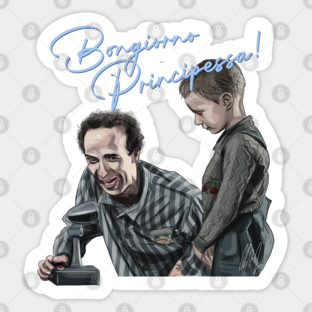 Life is Beautiful: Buongiorno Principessa! Sticker by 51Deesigns