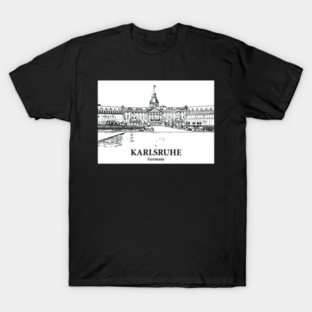 Karlsruhe - Germany T-Shirt by Lakeric