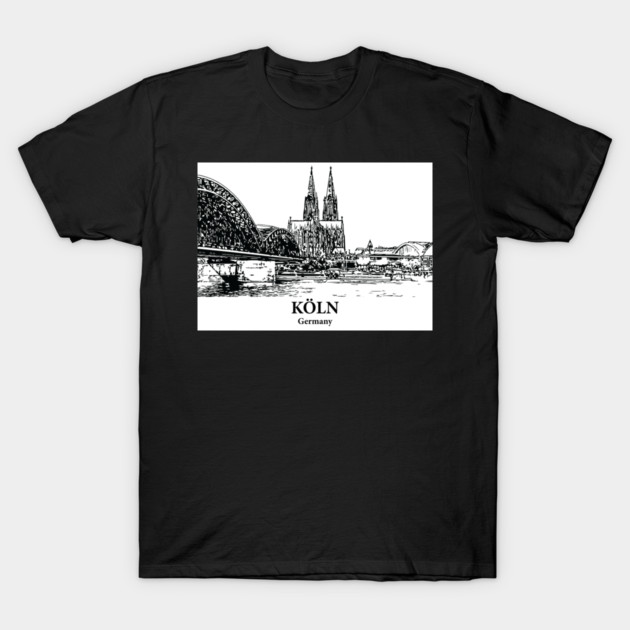 Köln - Germany T-Shirt by Lakeric