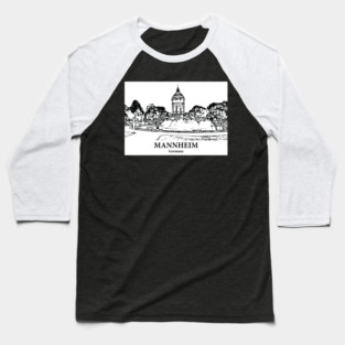 Mannheim - Germany Baseball T-Shirt