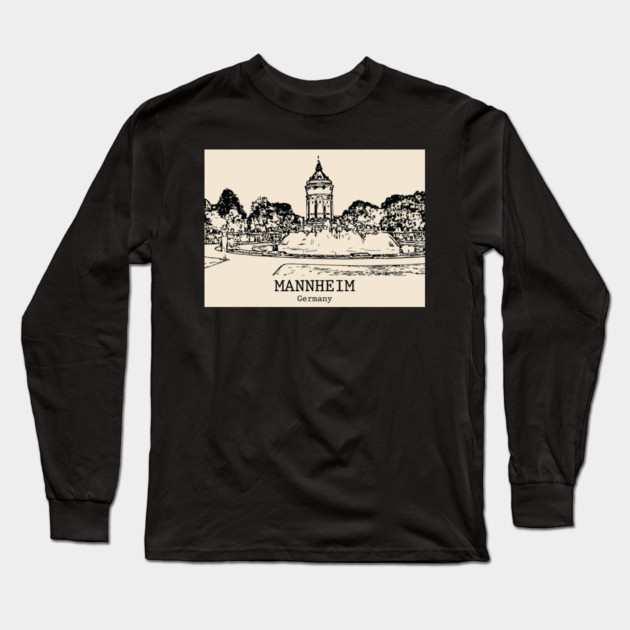Mannheim - Germany Long Sleeve T-Shirt by Lakeric