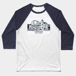 Wandsbek - Germany Baseball T-Shirt