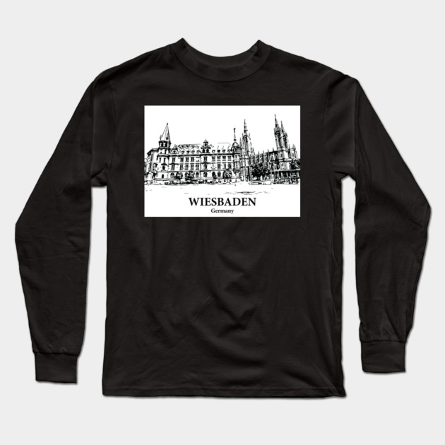 Wiesbaden - Germany Long Sleeve T-Shirt by Lakeric