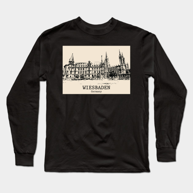 Wiesbaden - Germany Long Sleeve T-Shirt by Lakeric