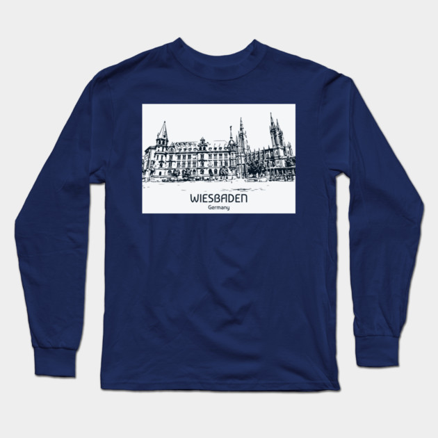 Wiesbaden - Germany Long Sleeve T-Shirt by Lakeric