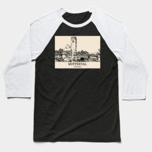Wuppertal - Germany Baseball T-Shirt