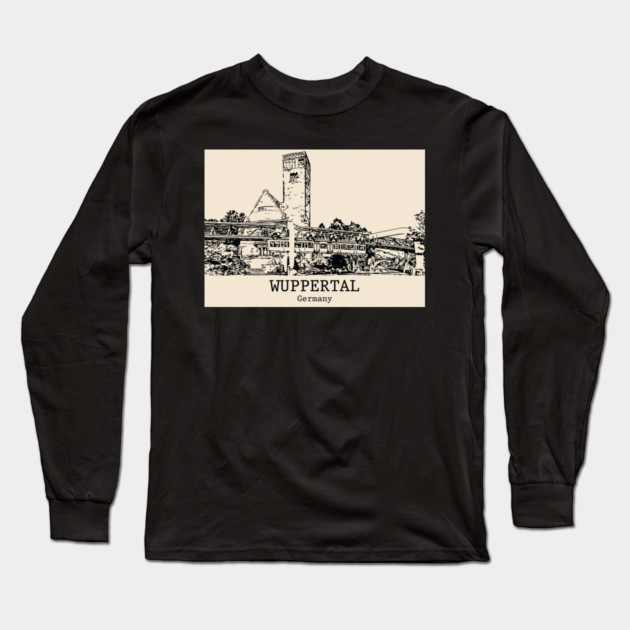 Wuppertal - Germany Long Sleeve T-Shirt by Lakeric