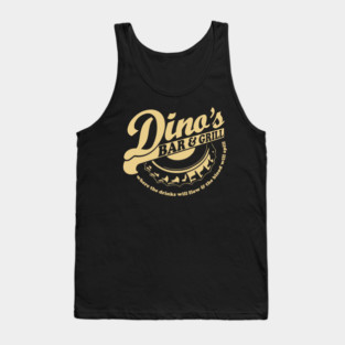 THIN LIZZY inspired Dinos Bar and Grill Tank Top