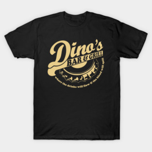 THIN LIZZY inspired Dinos Bar and Grill T-Shirt