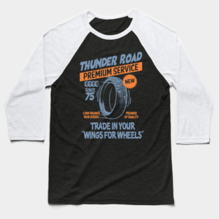 BRUCE SPRINGSTEEN inspired THUNDER ROAD Baseball T-Shirt