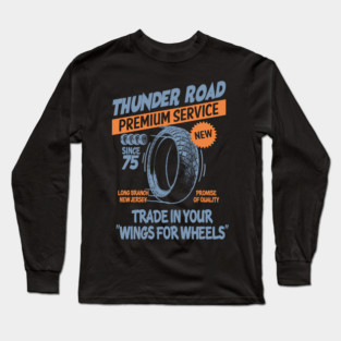 BRUCE SPRINGSTEEN inspired THUNDER ROAD Long Sleeve T-Shirt