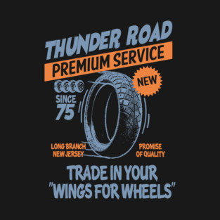 BRUCE SPRINGSTEEN inspired THUNDER ROAD T-Shirt