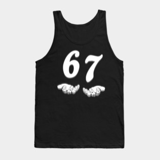 Six Seven 6 7 Gen Alpha Slang Tank Top