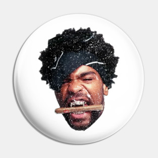 Full Face Method Man Pin