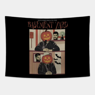 basement yard merch Tapestry