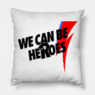 David Bowie Ziggy Stardust Pillow