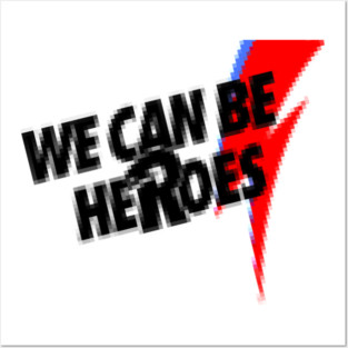 David Bowie Ziggy Stardust Posters and Art