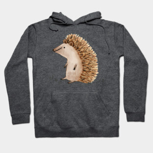 Hedgie Has a Sit Down Hoodie