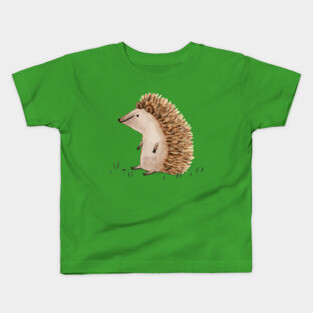 Hedgie Has a Sit Down Kids T-Shirt