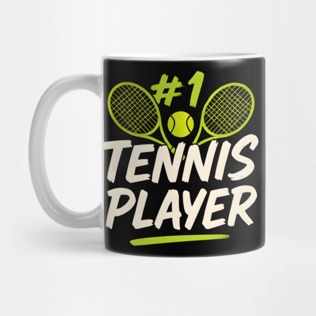 #1 Tennis Player Graphic – Sports Gift for Athletes & Tennis Fans by MakerMind8.2
