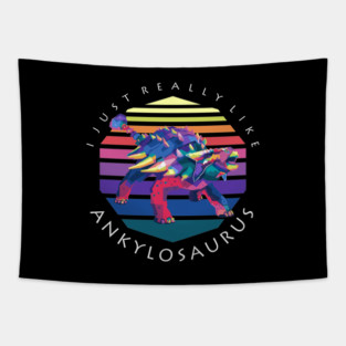 Ankylosaurus Tapestry